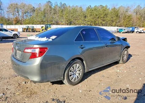 2013 Toyota Camry L z USA, uszkodzony, nr VIN 4T4BF1FK4DR280785